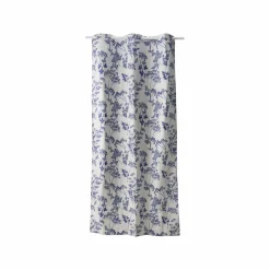 Lot de 2 rideaux coton Angélique - Gris - 135 x 260 cm