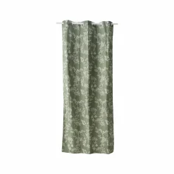 Lot de 2 rideaux coton Angélique - Vert - 135 x 260 cm