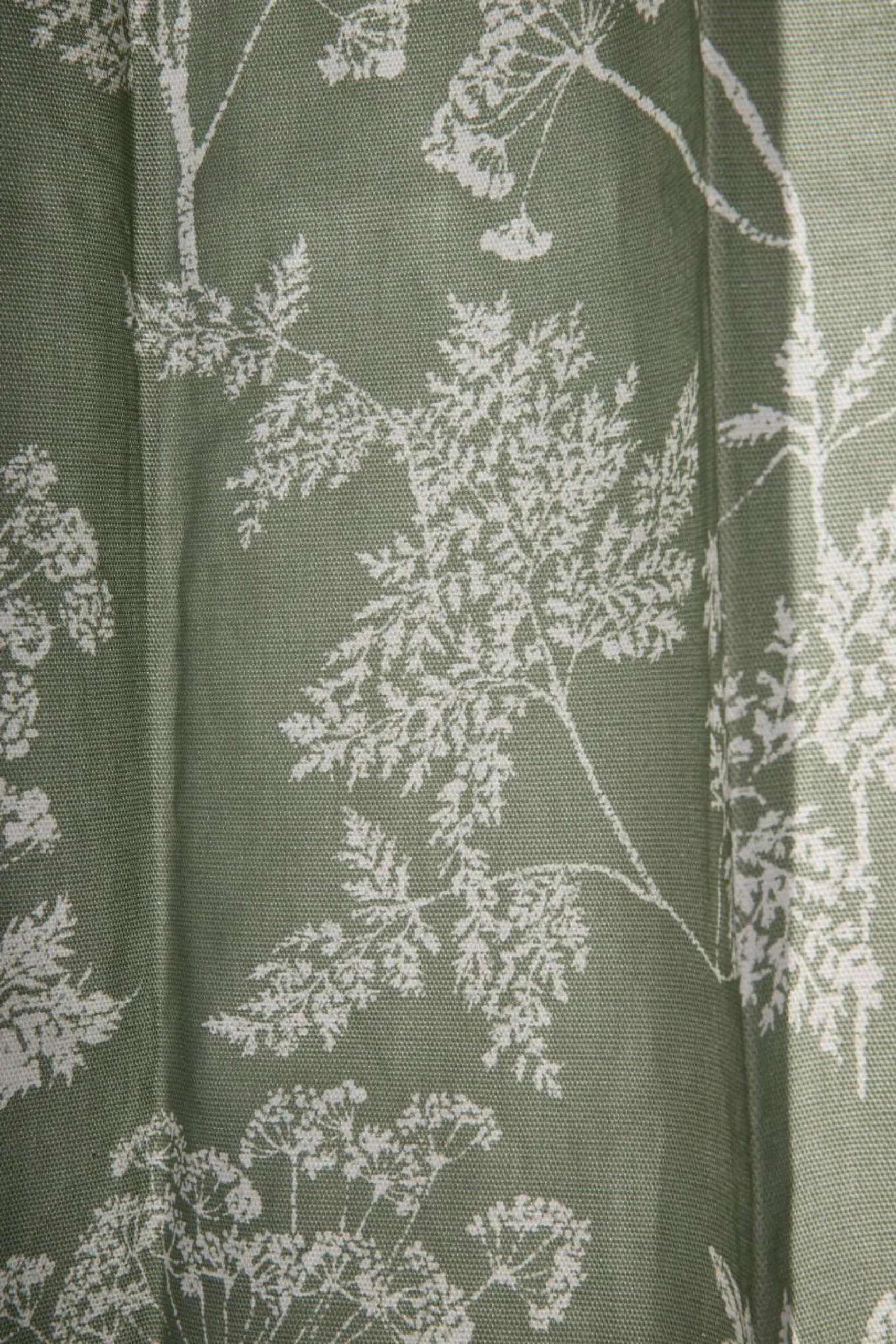 Lot de 2 rideaux coton Angélique - Vert - 135 x 260 cm