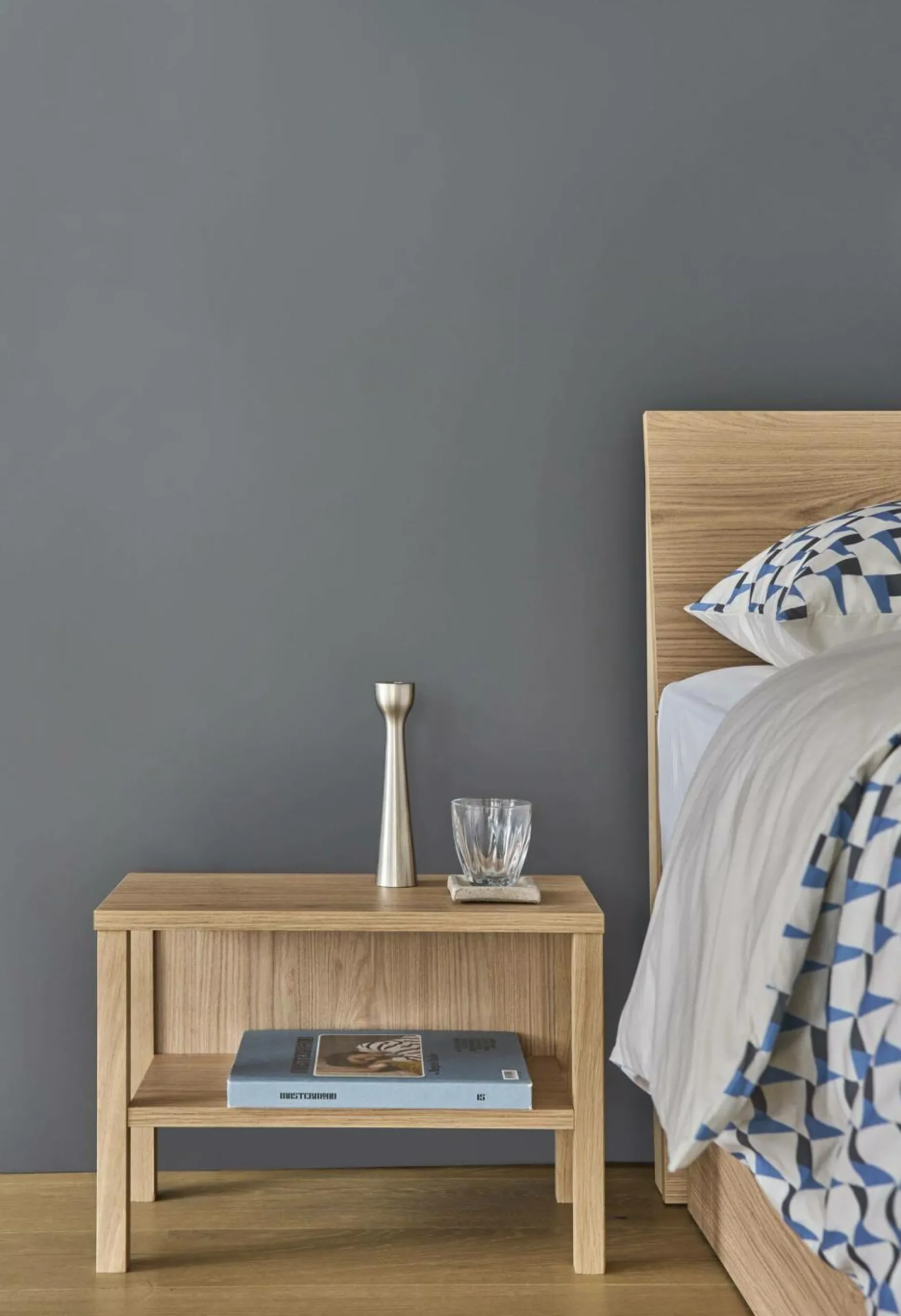 Lot de 2 taies d'oreiller coton bio Nautique Urbain - Bleu Gris - 50 x 70 cm