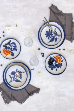 MARIA PT TERRACOTA Lot de 6 Assiettes plates Sabline Campo