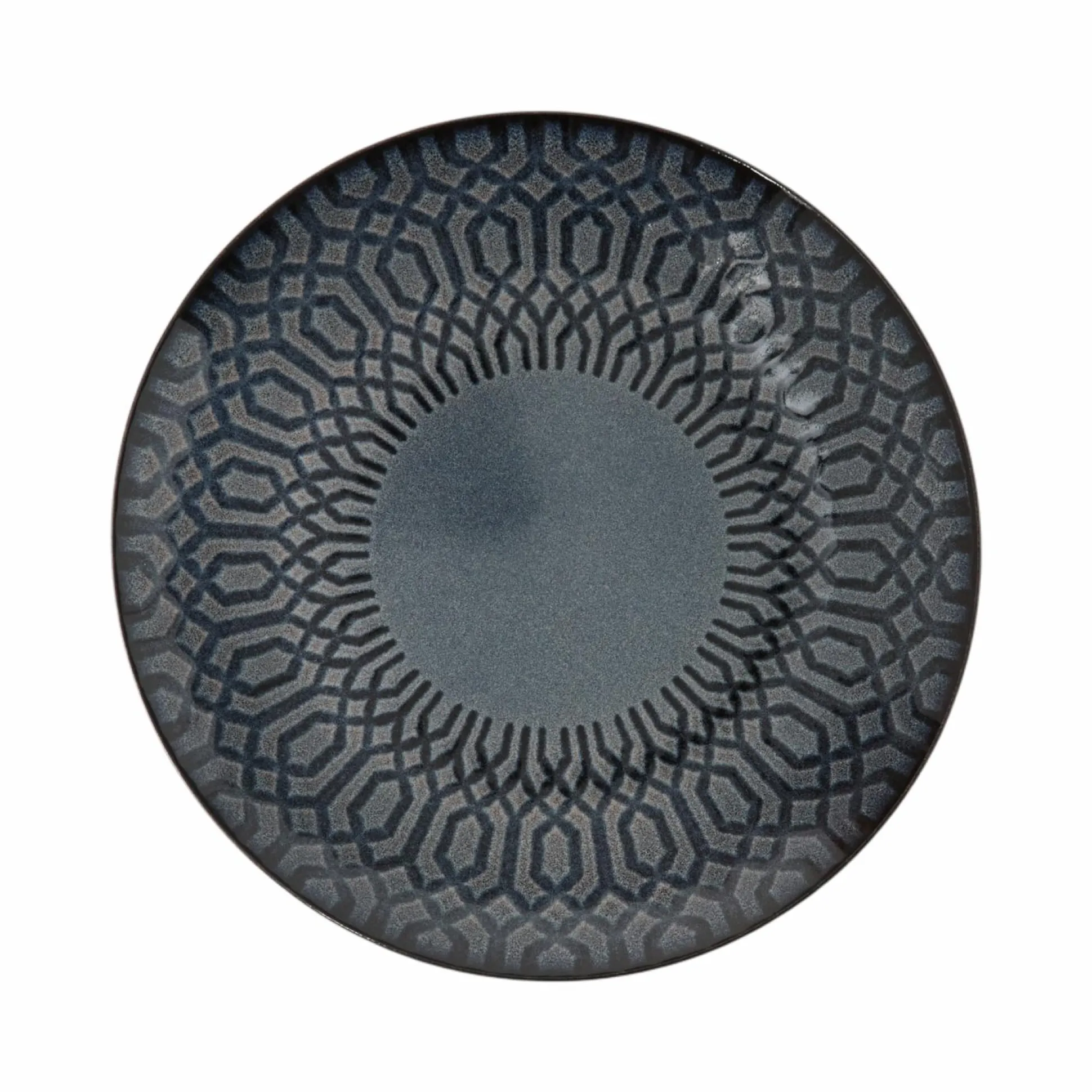 MARIA PT TERRACOTA Lot de 6 Assiettes plates Croisé Anadia