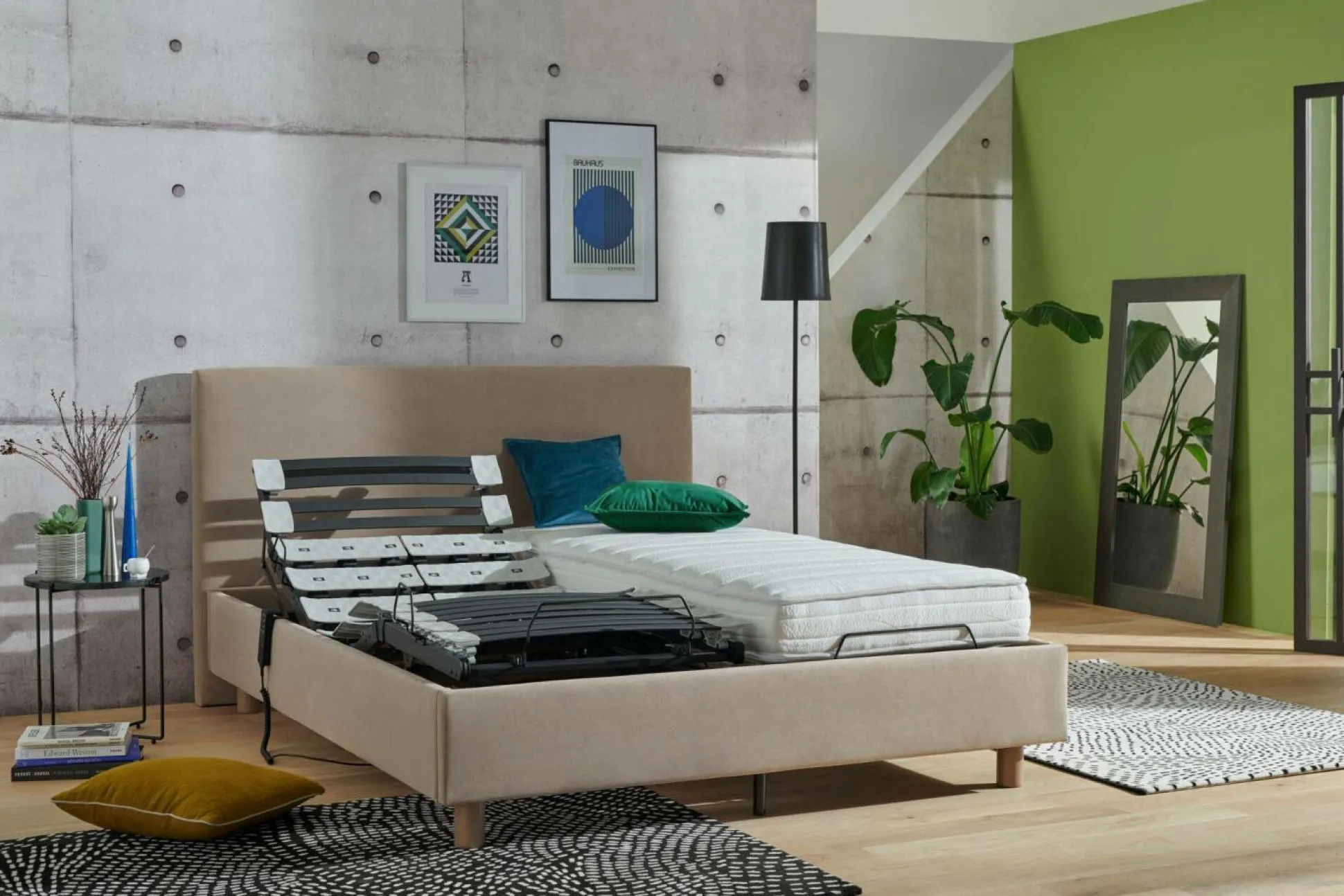 Matelas latex 20 cm Marin - 70 x 190 cm