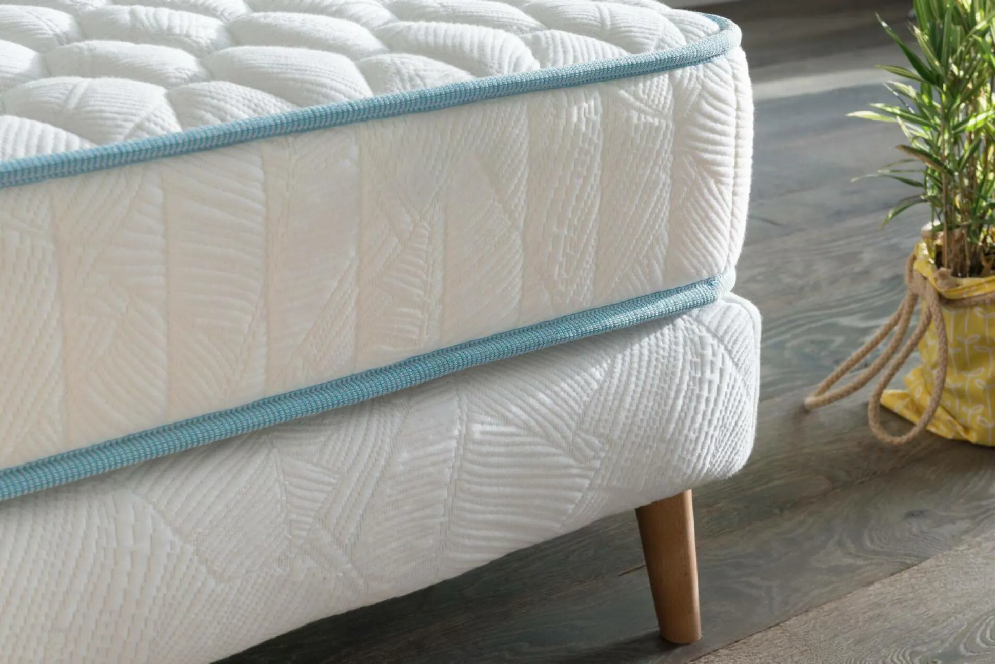 Matelas mousse 21 cm Zohra et Raphaël - 90 x 190 cm