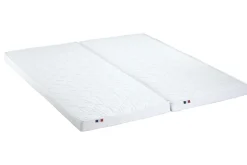 Matelas mousse pour lit extensible 10 cm - 2 x 90 x 190 cm