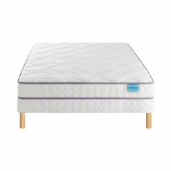 MERINOS Ensemble sommier et matelas Happy Lit - 120 x 200 cm