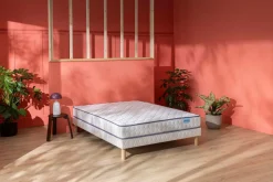 MERINOS Ensemble sommier et matelas Natty - 160 x 200 cm