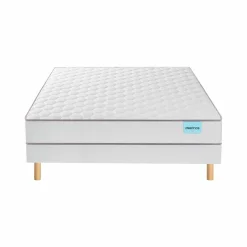 MERINOS Ensemble sommier et matelas Natty - 160 x 200 cm