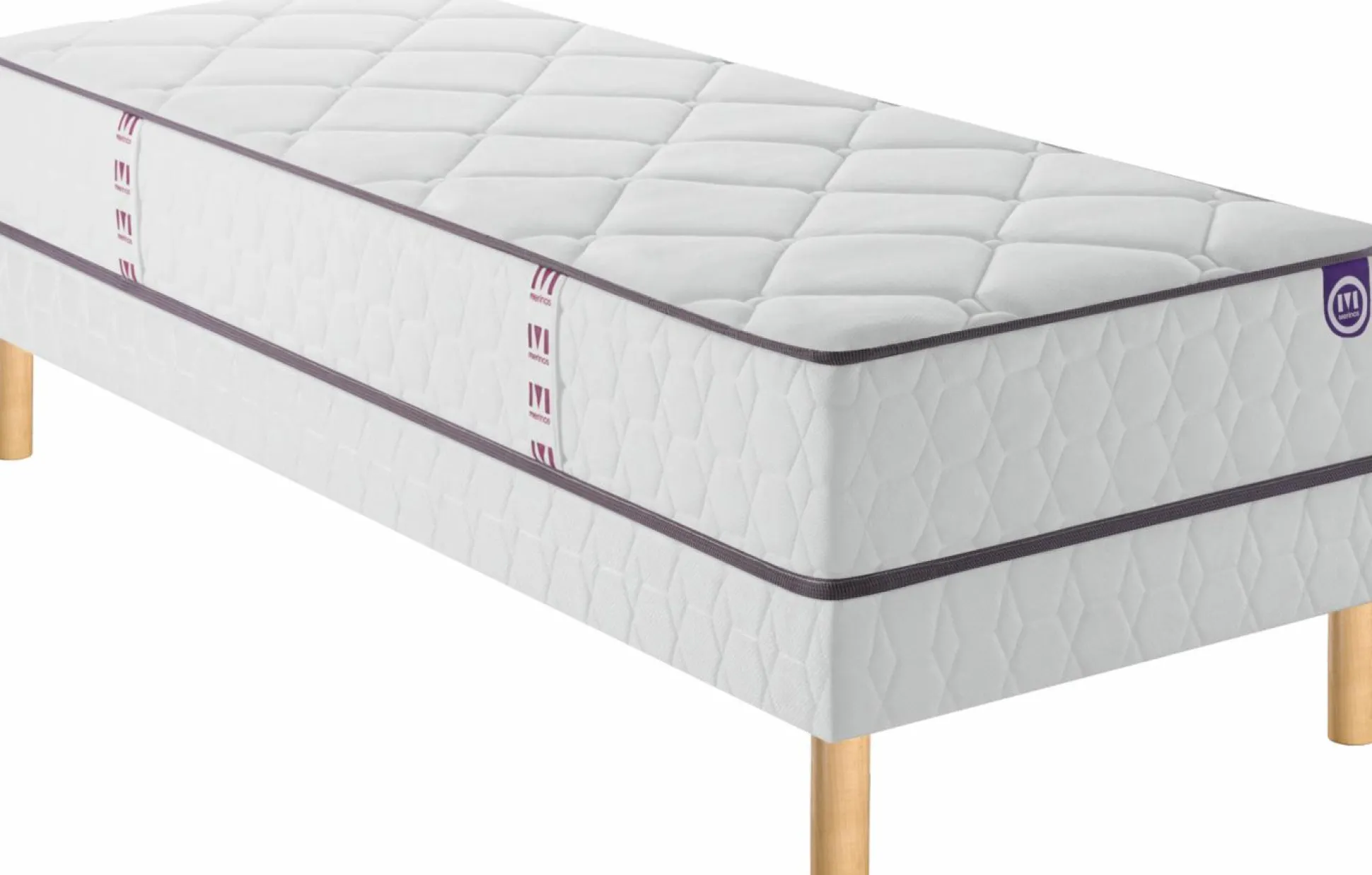 MERINOS Ensemble sommier et matelas Cheer Bed - 90 x 200 cm