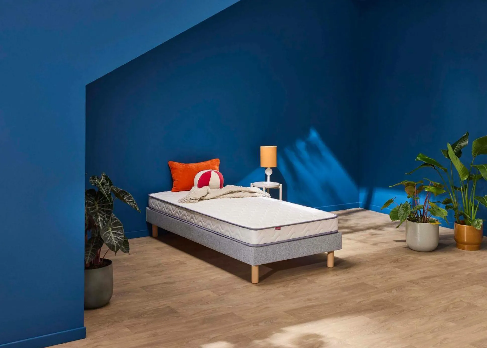 MERINOS Matelas mousse 14 cm Positive Lit - 70 x 190 cm