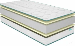 MERINOS Matelas mousse 14 cm Positive Lit - 70 x 190 cm