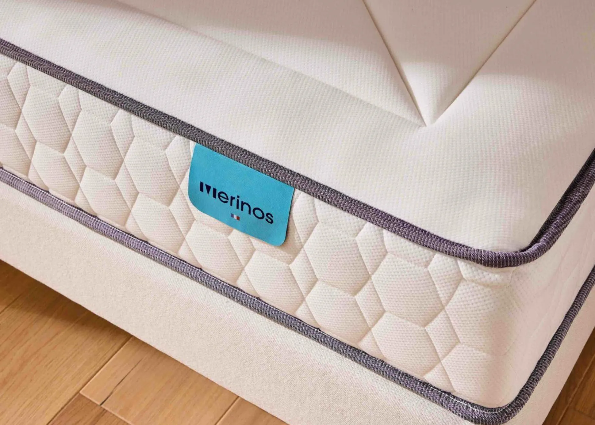 MERINOS Matelas ressorts ensachés 24 cm Full Bed - 120 x 190 cm