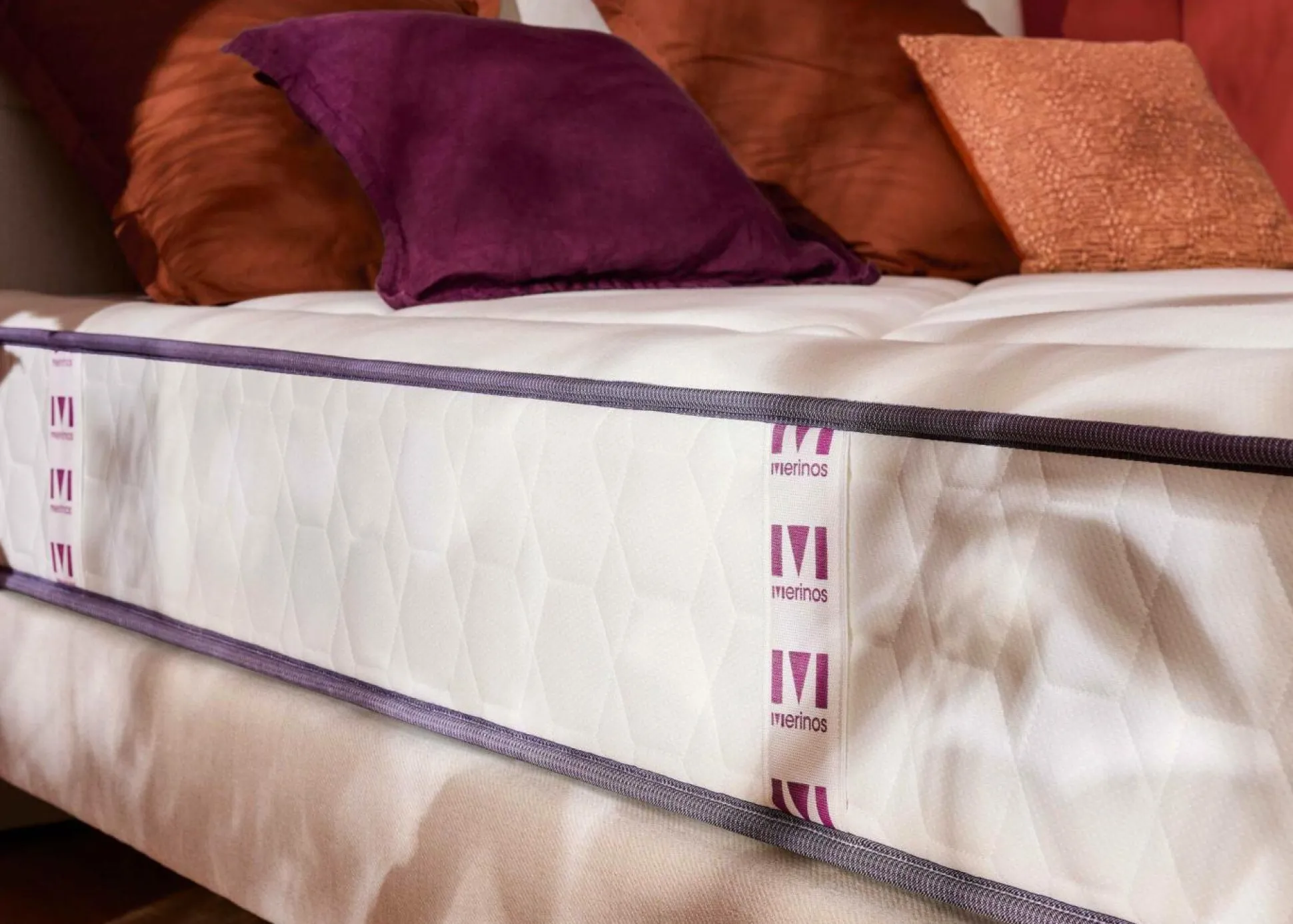 MERINOS Matelas ressorts ensachés 24 cm Full Bed - 120 x 190 cm