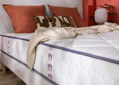 MERINOS Matelas ressorts ensachés 24 cm Cheer Bed - 120 x 190 cm