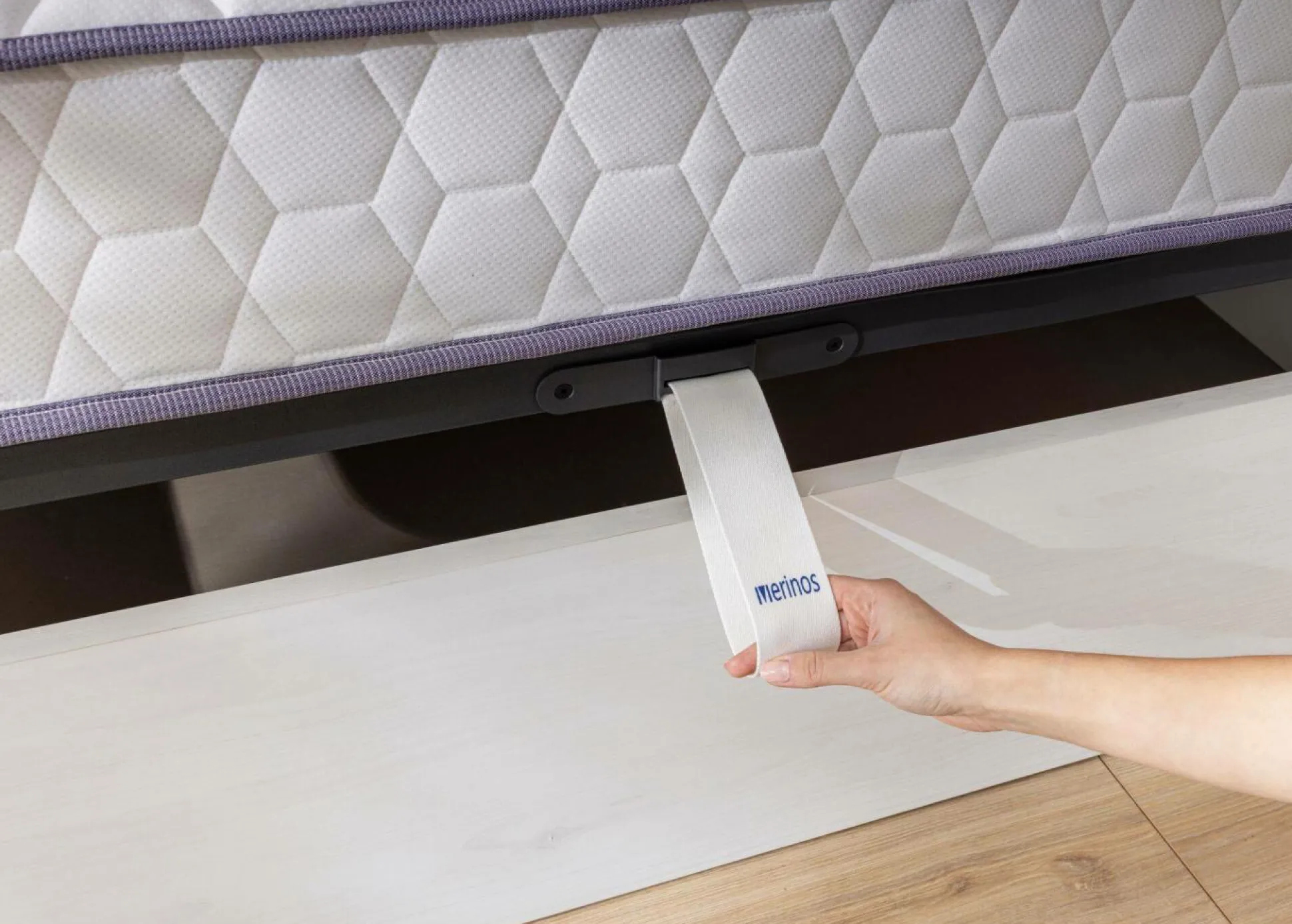 MERINOS Sommier coffre 33 cm EasyBox - 140 x 190 cm