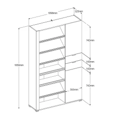 Meuble à chaussures Philémon