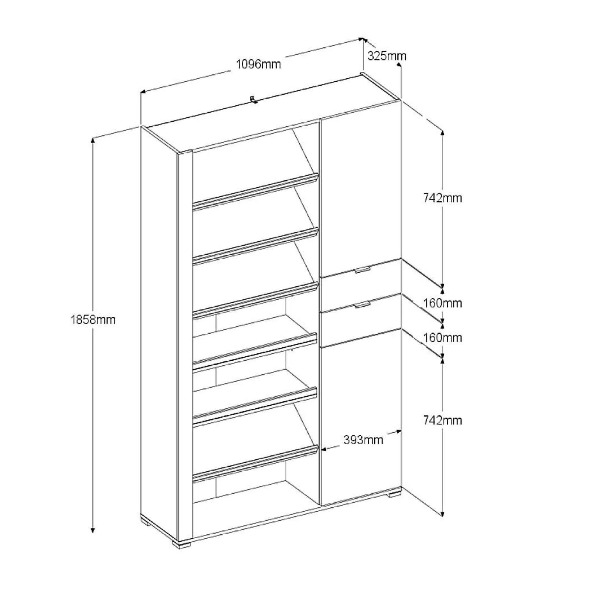 Meuble à chaussures Philémon