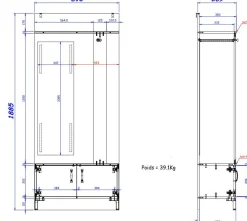 Meuble d'entrée Granval