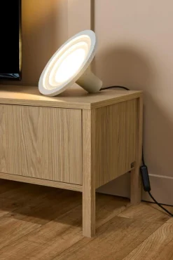 Meuble TV 3 portes décor bois Simon