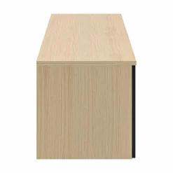 Meuble TV Albi 190 - Chêne/Noir