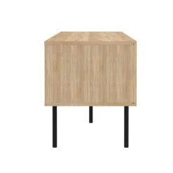 Meuble TV Ampère - Chêne/Noir