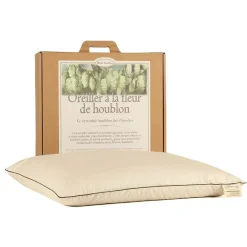 MILLE OREILLERS Oreiller ferme au houblon des Flandres - 50 x 70 cm