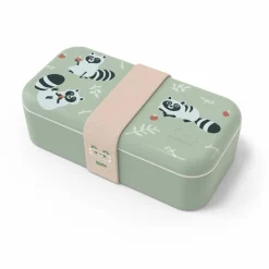 MONBENTO Lunchbox enfant Foodie - Vert Raccoon