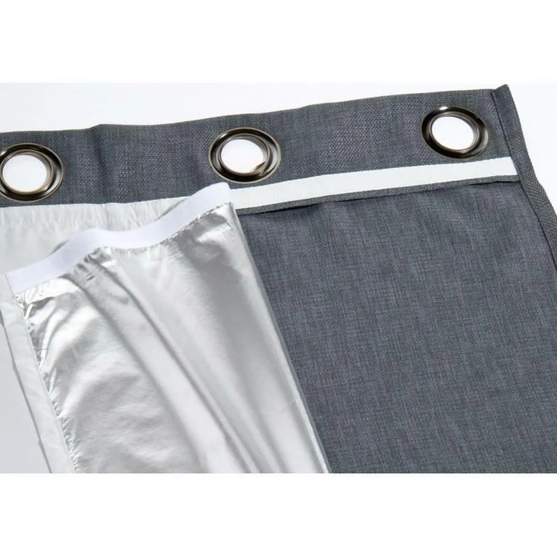 MOONDREAM Doublure Thermique Réversible été / hiver 135 x 240 cm, argent