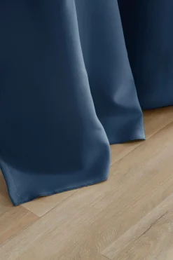 MOONDREAM Rideau 3 en 1 phonique thermique occultant Marius - Bleu Ardoise