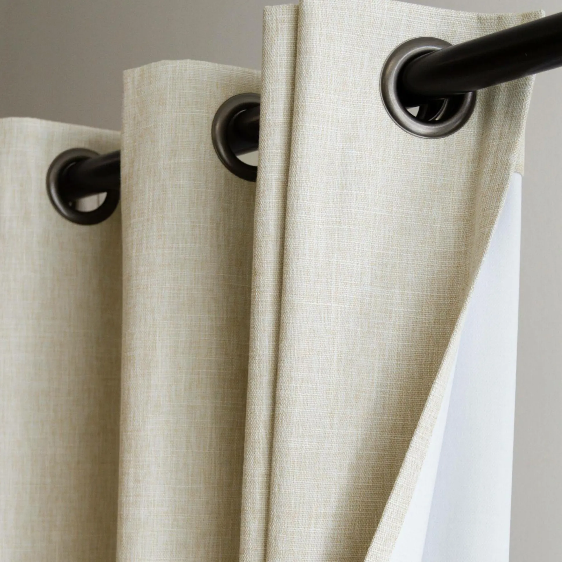 MOONDREAM Rideau occultant Marin - Ficelle