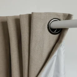 MOONDREAM Rideau thermique en lin Colin - Ficelle