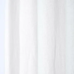 MOONDREAM Rideau thermique en lin Colin - Blanc