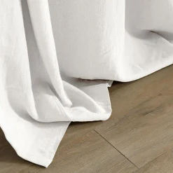 MOONDREAM Rideau thermique en lin Colin - Blanc