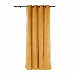 MOONDREAM Rideau velours 3 en 1 phonique thermique occultant Marilou - Ocre