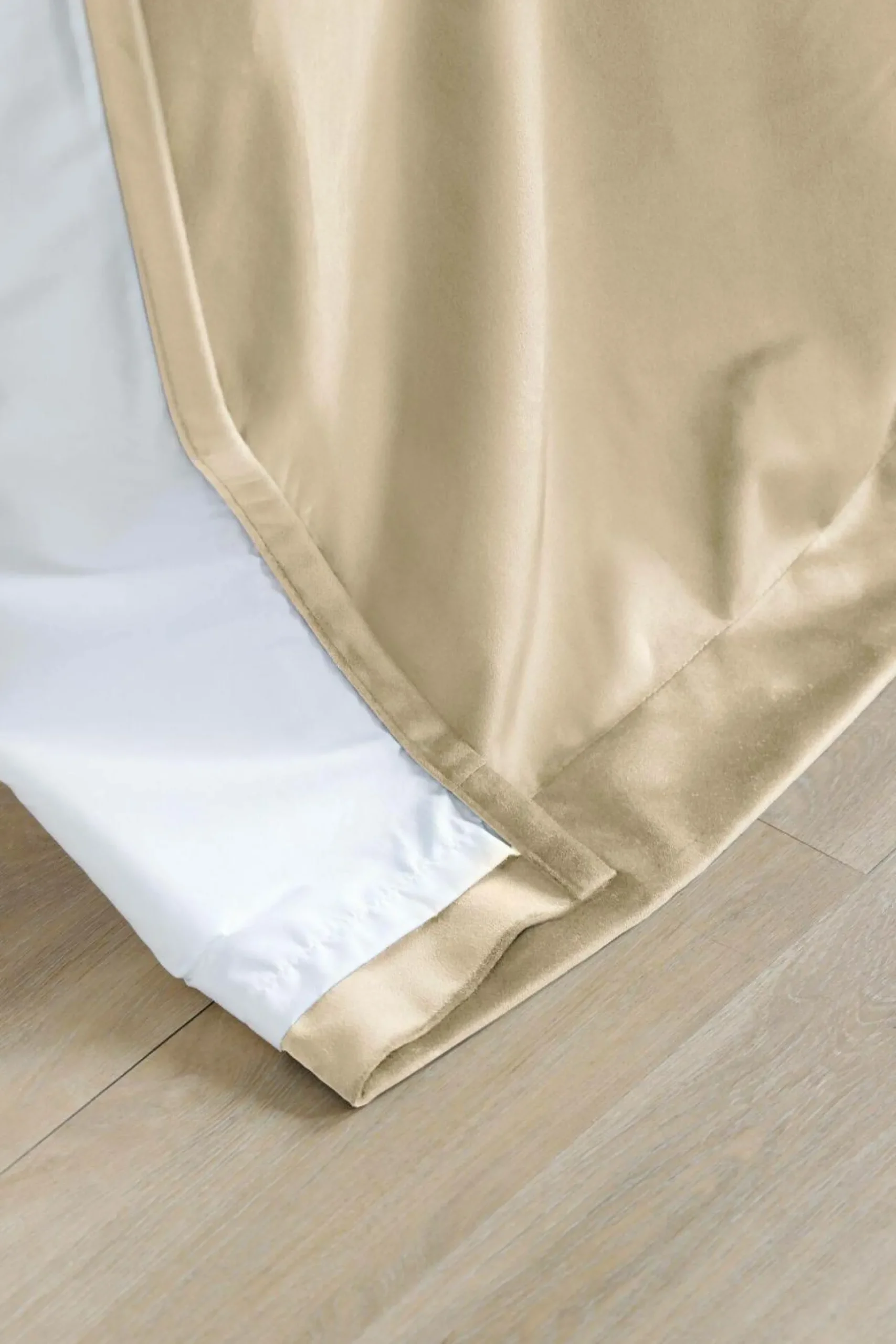 MOONDREAM Rideau velours 3 en 1 phonique thermique occultant Marilou - Darjeling