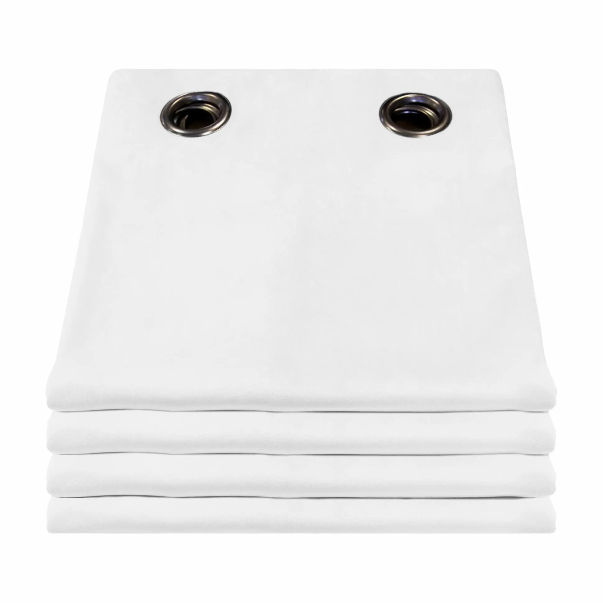 MOONDREAM Rideau velours 3 en 1 phonique thermique occultant Marilou - Blanc