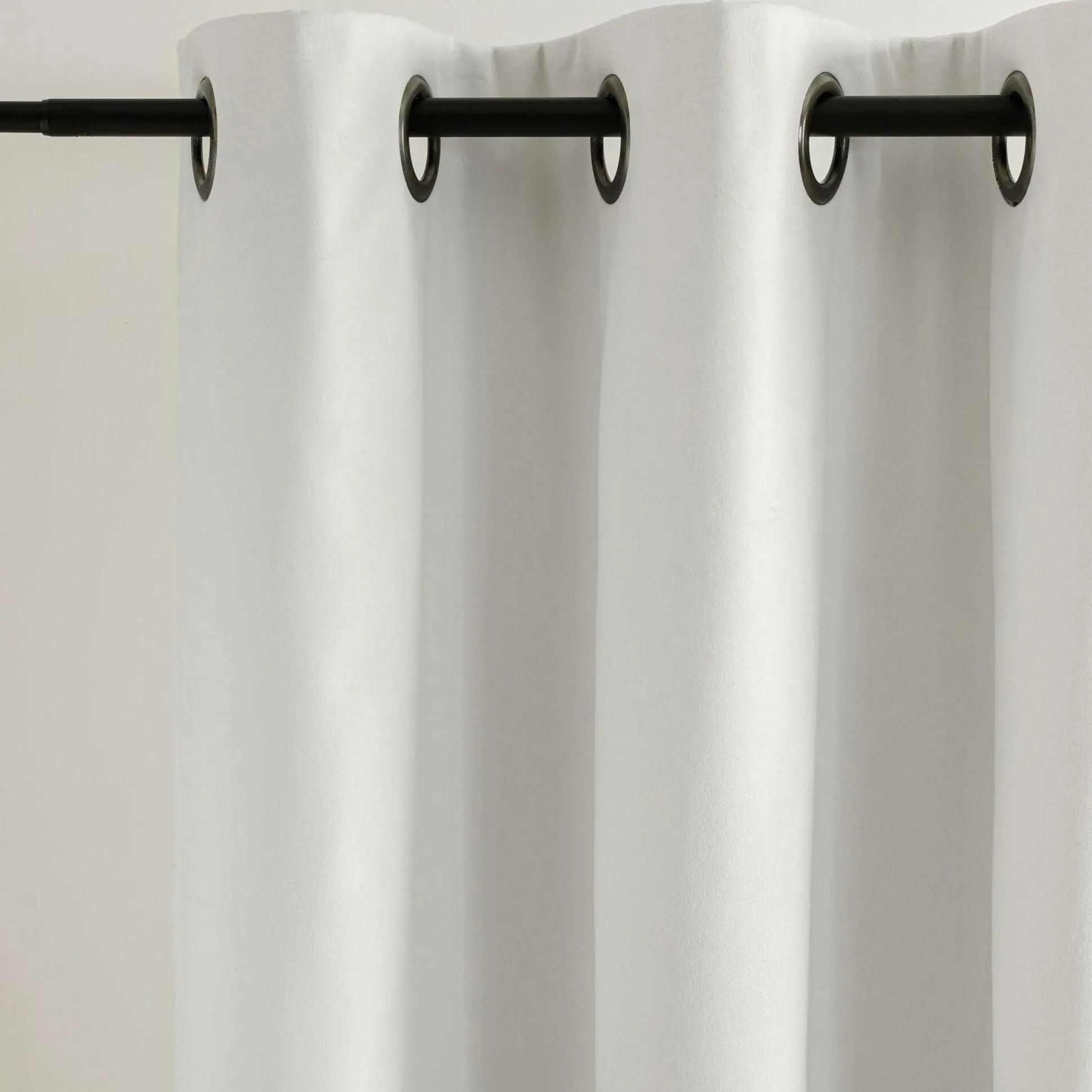 MOONDREAM Rideau velours 3 en 1 phonique thermique occultant Marilou - Blanc