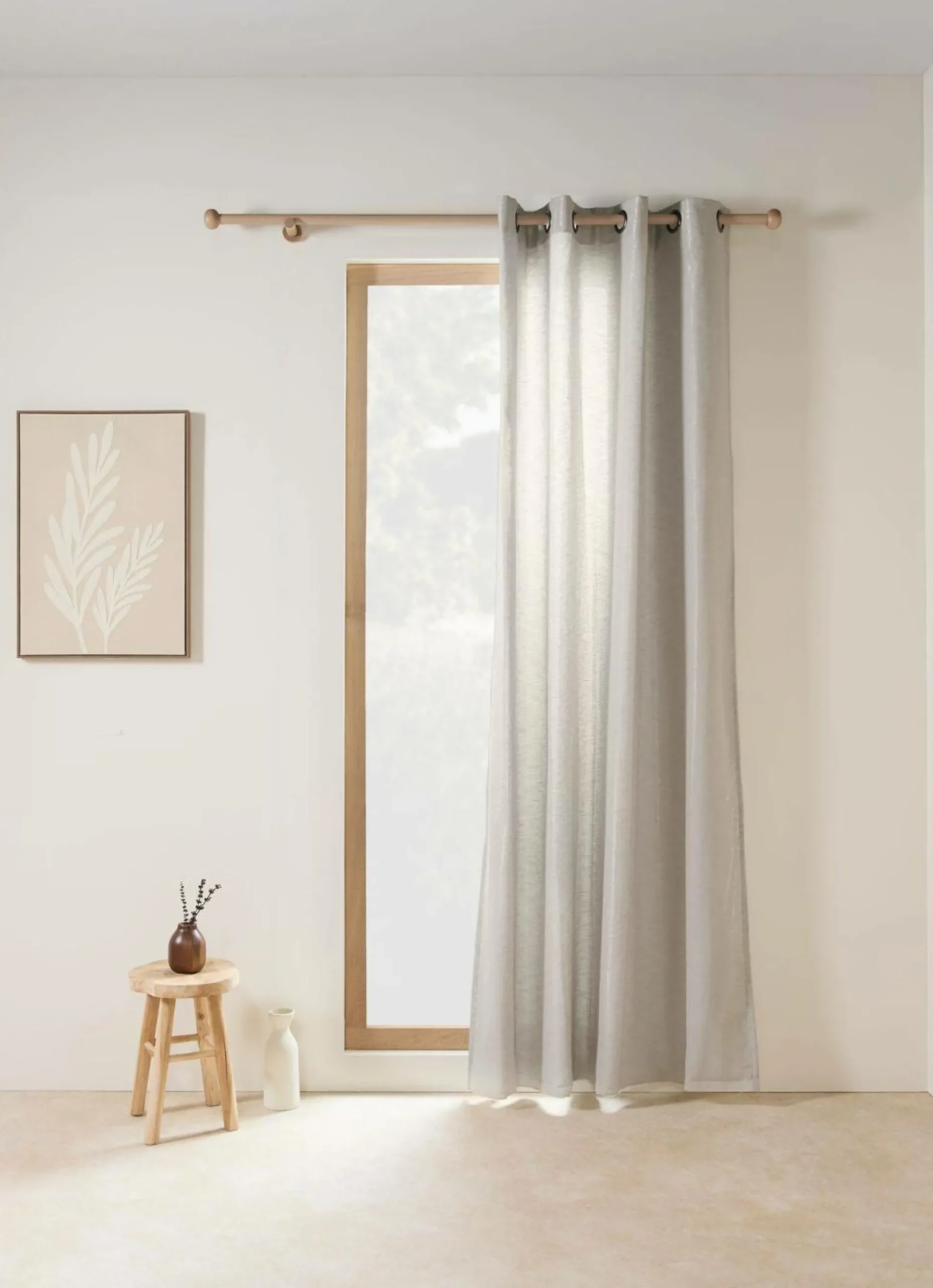 MOONDREAM Voilage thermique Lilou - Galet