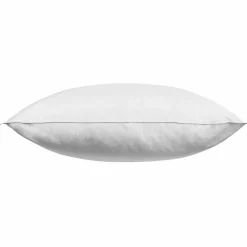 Oreiller moelleux en duvet et percale biologique Cléo - Moelleux - 65 x 65 cm
