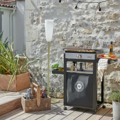 PARANOCTA Kit lampadaire sans fil - Vert Sauge