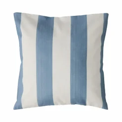Parure de lit coton lin Oyat - Bleu gris - 240 x 220 cm
