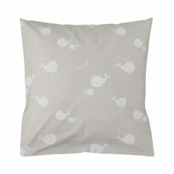 Parure de lit coton P'tite Baleine - Galuchat - 140 x 200 cm