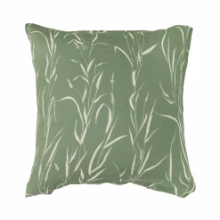 Parure de lit gaze de coton Vulpin - Vert/Ecru - 240 x 220 cm