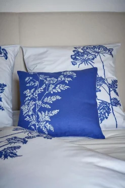 Parure de lit percale Angélique - Gris - 240 x 220 cm