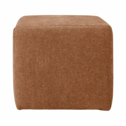 Petit pouf tissu Opus - Tomette