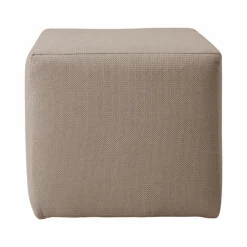 Petit pouf tissu Otis - Beige