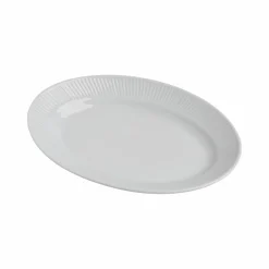 PILLIVUYT Plat ovale Plissé