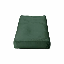 Pouf Bain de soleil Recyclé Heva - Vert Fougère