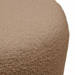Pouf bouclette 40 cm Ome - Beige
