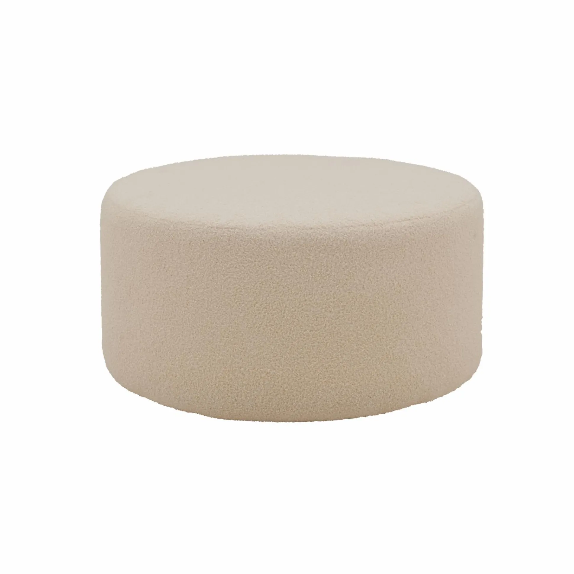 Pouf bouclette 70 cm Ome - Lin